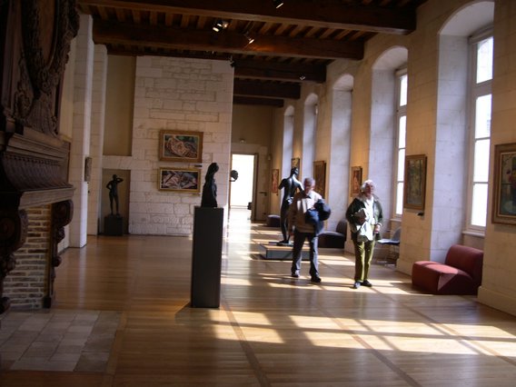  une salle du musée d'art Moderne